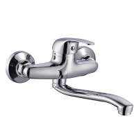 Wholesale cheap price single hole handle wall mounted  kitchen tap