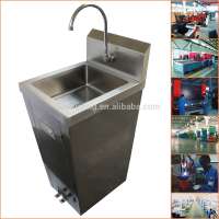 NSF Approval 304 Stainless Steel Foot Control Pedal Hand Wash Sink Good Quality Hand Sink from China manufacturer