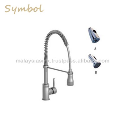 Sprayer Pull Out Kitchen Faucet With Flexible Hose