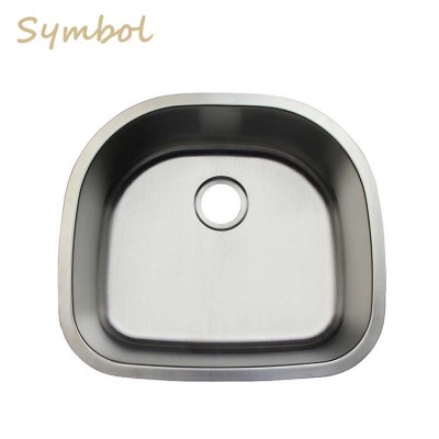 Small Top Mount Ss304 Stainless Steel Pantry Sink