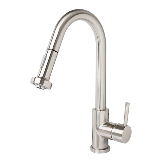 Wholesale High Quality cUPC Sprayer Pull Down Kitchen Faucet